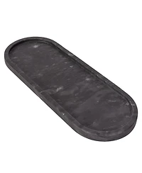 Artifacts Trading Company Marble Runway Tray, 16" x 6" x 0.3"