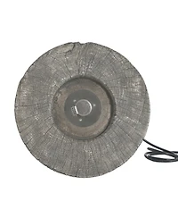 Streamdale Furniture Patio Propane Fire Pit, 30, 000BTU, Light Grey (Tank Cover Not Provided)