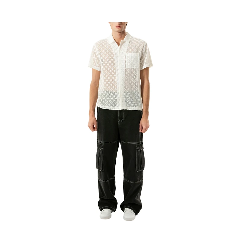 WeSC Men's Mesh Camper Shirt