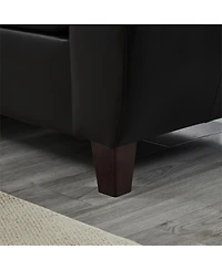 Streamdale Furniture 28 inches Modern 2-Piece Faux Leather Sofa with Storage