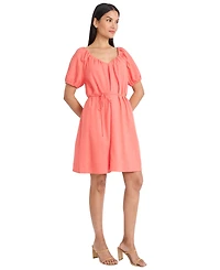 Maggy London Women's Balloon Sleeve Mini Dress