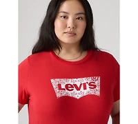 Levi's Trendy Plus Perfect Logo Cotton T-Shirt