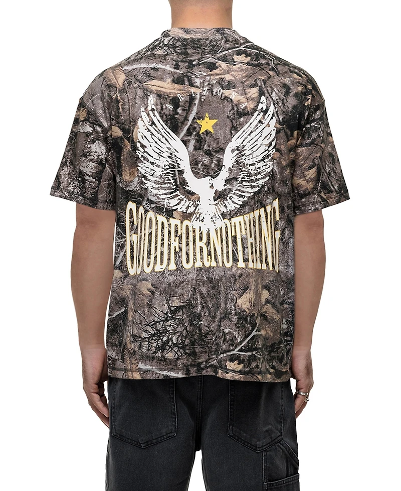 Good For Nothing Men's Arizona Woodland Camo T-shirt