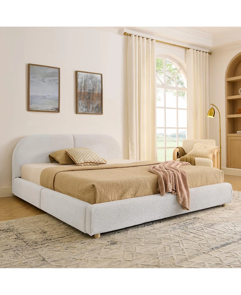Streamdale Furniture Streamdale Upholstered Bed Frame