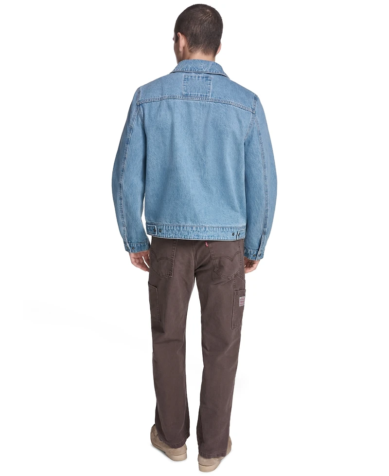 Levi's Men's Front Zipper Shirt Jacket