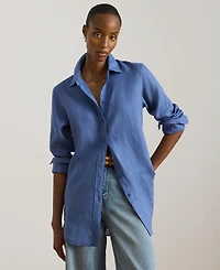 Lauren Ralph 100% Linen Shirt