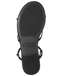 Marc Fisher Ltd Women's Este Leather Strappy Tie-Up Sandals