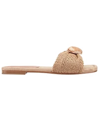 Marc Fisher Ltd Women's Nalena Ornamented Woven Flat Sandals