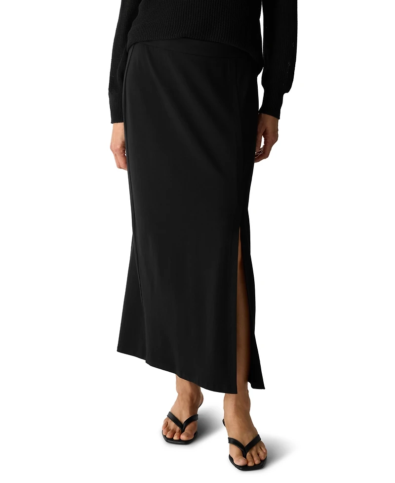 Eileen Fisher Women's Side-Slit Maxi Skirt, Regular & Plus