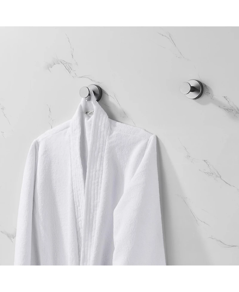 Rainsken Round Base Wall Hanging Coat Hook, 4 Pack Stainless Steel Heavy Duty Towel Hook for Entry, Bathroom and Bedroom