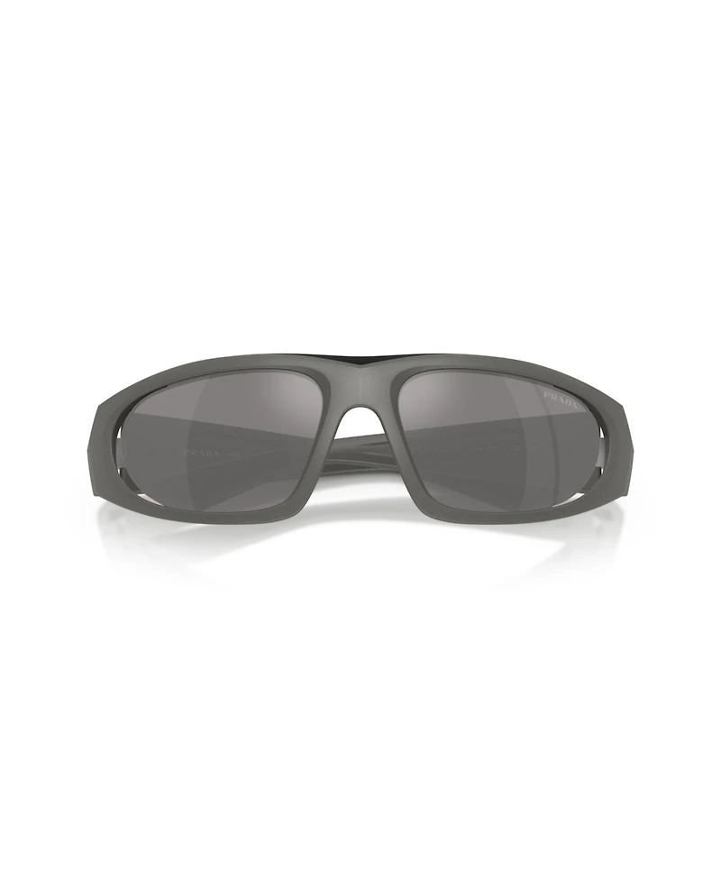 Prada Linea Rossa Men's Geometric Sunglasses, Ps B03S