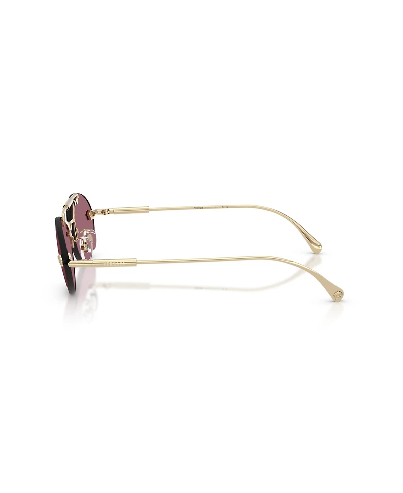 Versace Women's Oval Sunglasses, VE2295