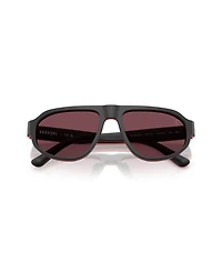 Scuderia Ferrari Men's Geometric Sunglasses, FZ6027U