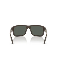 Burberry Men's Rectangle Sunglasses, BE4483