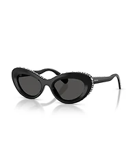 Swarovski Women's Cat Eye Sunglasses, SK6061U