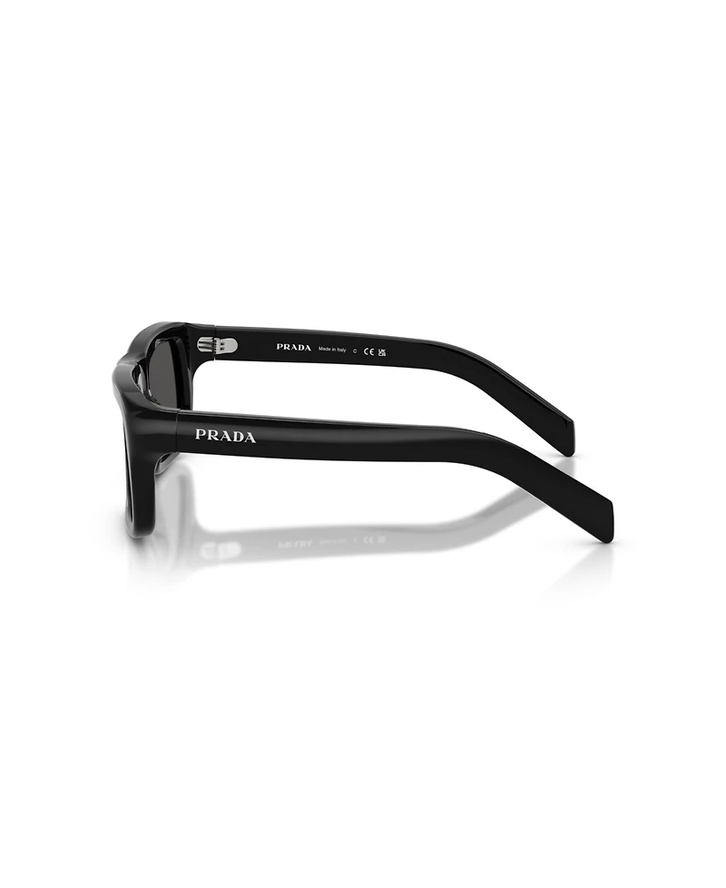 Prada Men's Rectangle Sunglasses, Pr D11S