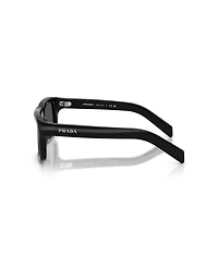 Prada Men's Rectangle Sunglasses, Pr D11S
