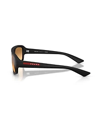 Prada Linea Rossa Men's Geometric Sunglasses, Ps B11SU