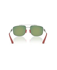 Ray-Ban Unisex Square Sunglasses, RB3789M