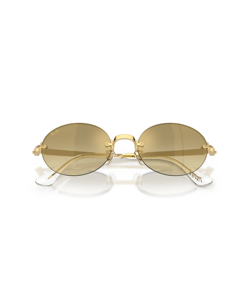 Ray-Ban Unisex Oval Sunglasses, RB3929