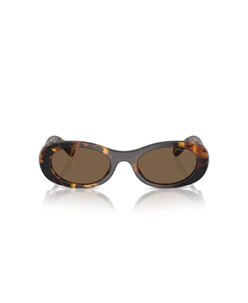 Miu Miu Women's Oval Sunglasses, Mu 06ZS