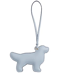 Lauren Ralph Lauren Embroidered Golden Retriever Leather Bag Charm