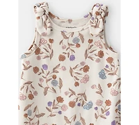 Carter's Baby Girls' Floral Sleeveless Romper