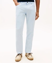 Tommy Hilfiger Men's Denton Slim-Straight Five-Pocket Stretch Essential Twill Pants