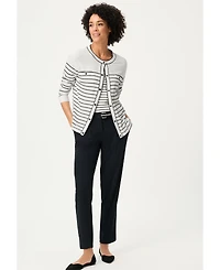 Olsen Women's Striped Cardigan