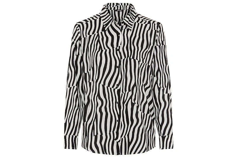Olsen Women's Modern Zebra Shirt