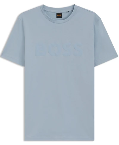 Boss by Hugo Men's Rubber-Print Logo T-Shirt