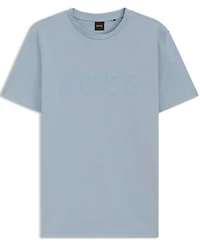 Boss by Hugo Men's Rubber-Print Logo T-Shirt