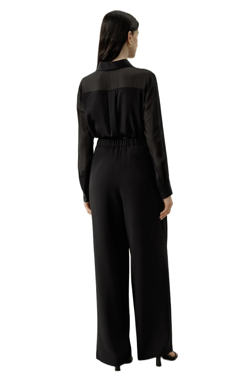 Lilysilk Women's Button Down Silk Organza Shirt