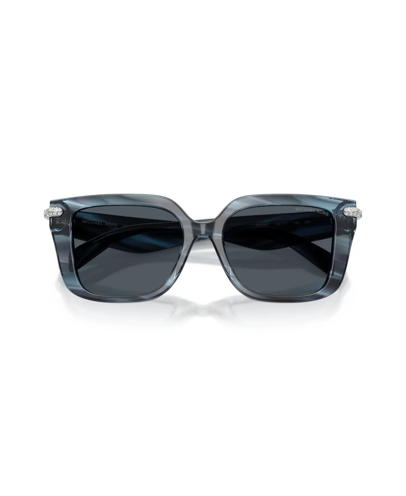 Michael Kors Women's Square Santo Domingo Sunglasses, MK2275BU