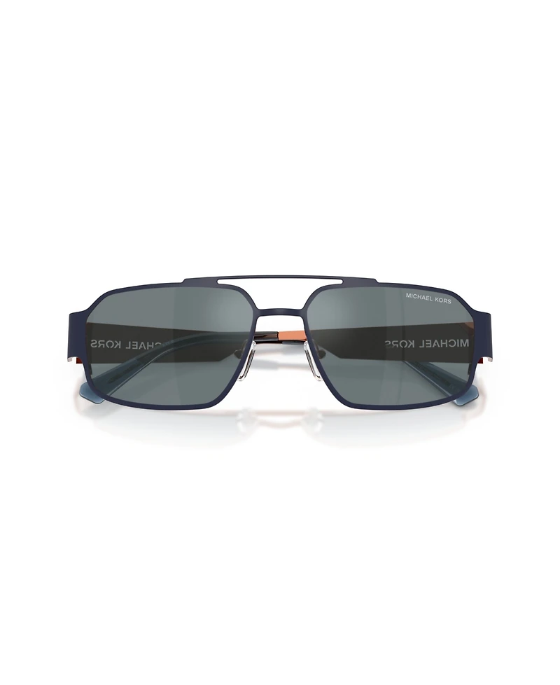 Michael Kors Men's Rectangle Cape Town Sunglasses, MK1182