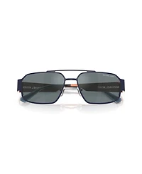 Michael Kors Men's Rectangle Cape Town Sunglasses, MK1182