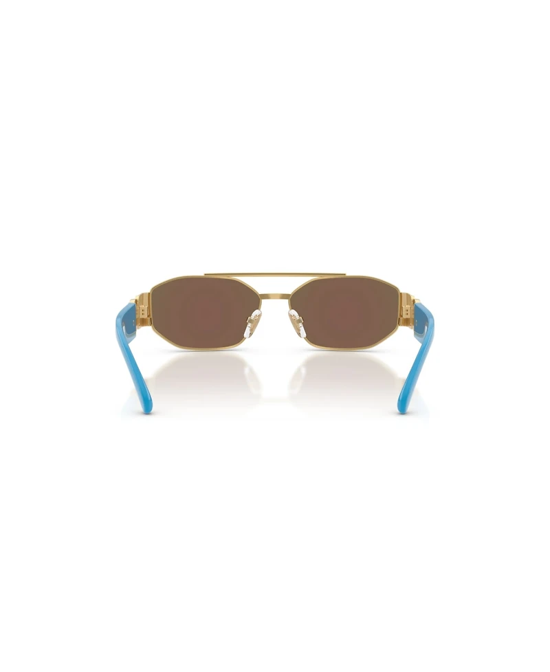 Versace Unisex Rectangle Sunglasses, VK2003