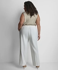 Dkny Plus Mid Rise Ankle Pant