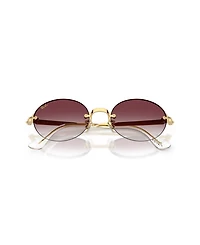 Ray-Ban Unisex Oval Sunglasses, RB3929