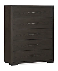 Ryder 51" Oak Veneer Drawer Glide Chest