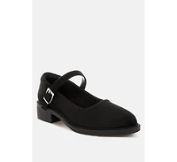 London Rag Women's Stivah Block Heel Mary Janes