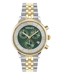 Versace Women's Classic Two-Tone Stainless Steel Bracelet Watch, 38mm