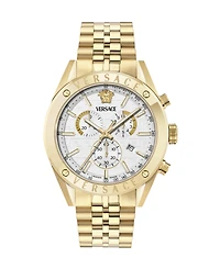 Versace Men's Athletic Ip Yellow Gold Stainless Steel Bracelet Watch, 44mm