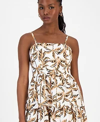 I.n.c. International Concepts Petite Tiered Woven Dress, Macy's Exclusive
