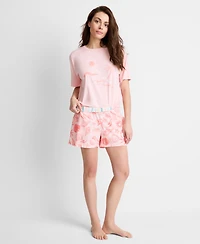 State of Day Women's Printed Sleep Shorts, Macy's Exclusive