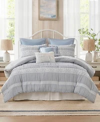 Madison Park Perryn Jacquard 7-Pc. Comforter Set