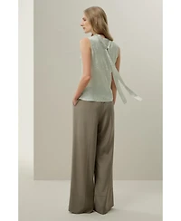 Lilysilk Women's Ying Jacquard Silk Tank