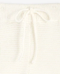 State of Day Women's Drawstring-Waist Crochet Shorts, Macy's Exclusive