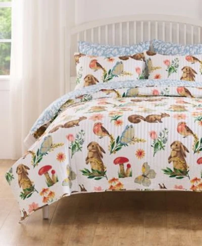 Greenland Home Fashions Willow Spring Garden 3 Pc. Quilt Sets