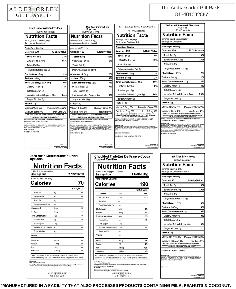 Alder Creek Gift Baskets The Ambassador Gift Basket, 14-Pc.